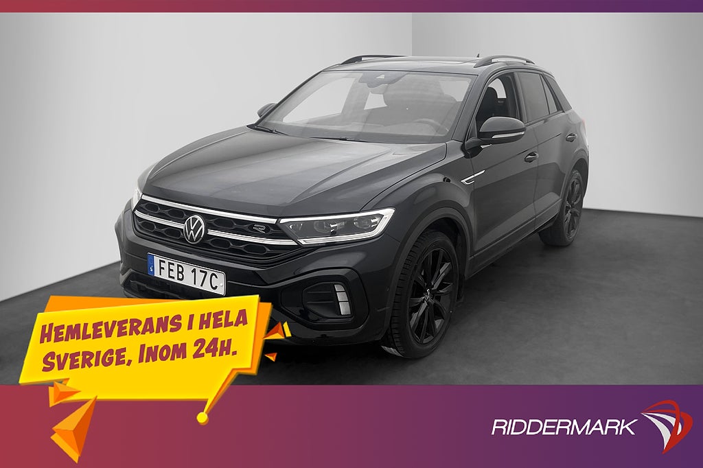Volkswagen T-Roc TSI 4M 190hk R-Line Pano Kamera Drag MOMS