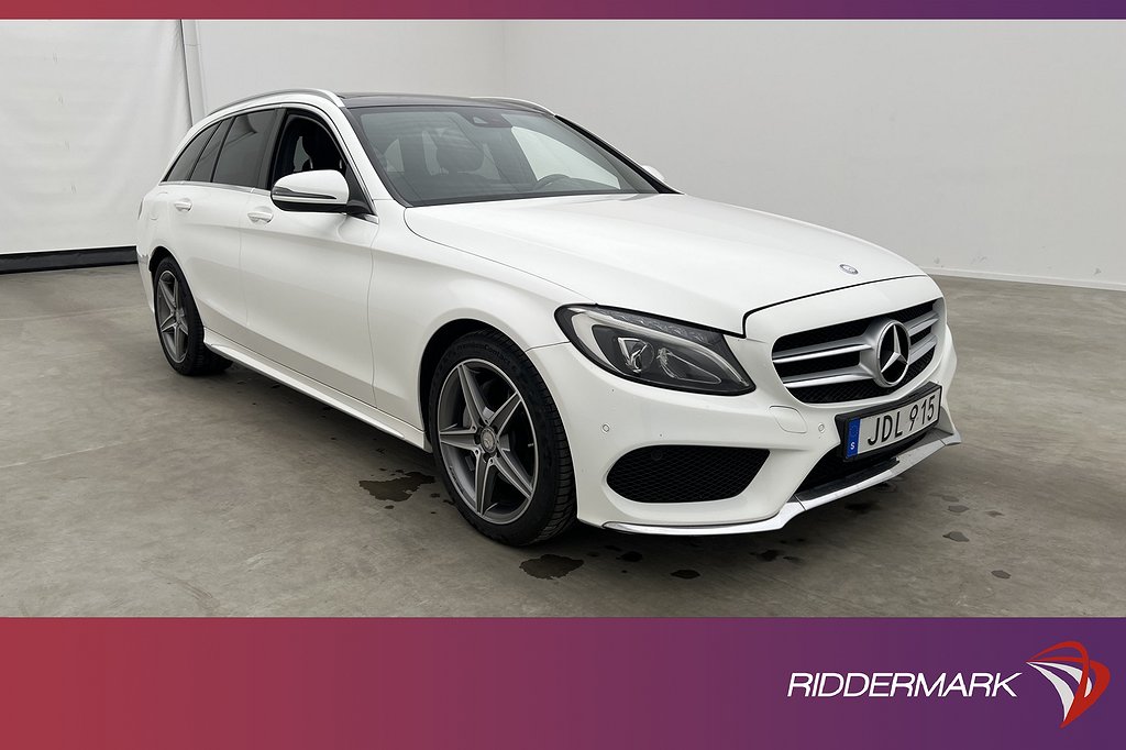 Mercedes-Benz C 220 T d 4M 170hk AMG Sport Pano Navi Skinn