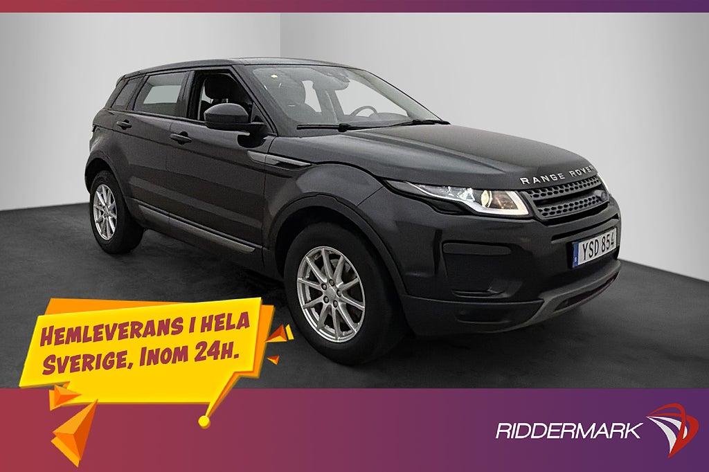 Land Rover Range Rover Evoque TD4 AWD Kamera Navi Rattvärme