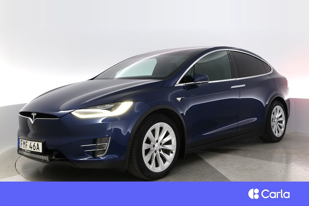 Tesla Model X Long Range AWD 5-Sits Full FSD Pano Drag Vhjul