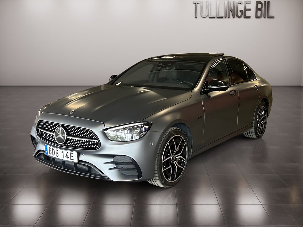 Mercedes-Benz E300 de 4M 9G Sedan AMG Pano Burm Wide 360° Adaptiv Magno Night