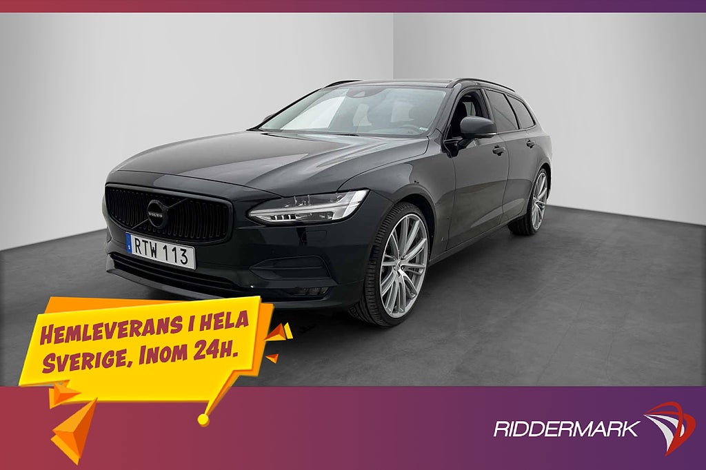 Volvo V90 T5 Momentum VOC Värmare HUD Kamera CarPlay BLIS
