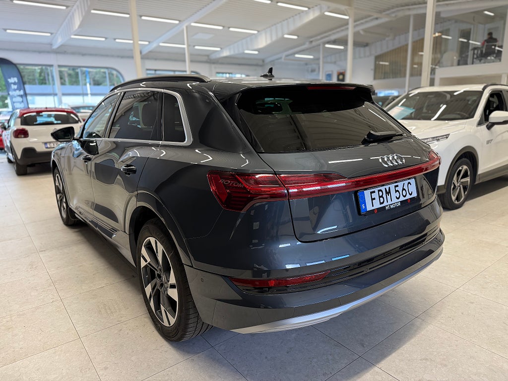 Audi E-Tron 55 quattro 408hk/B&O/360-kam/Drag/Panorama/adaptiv-Fart