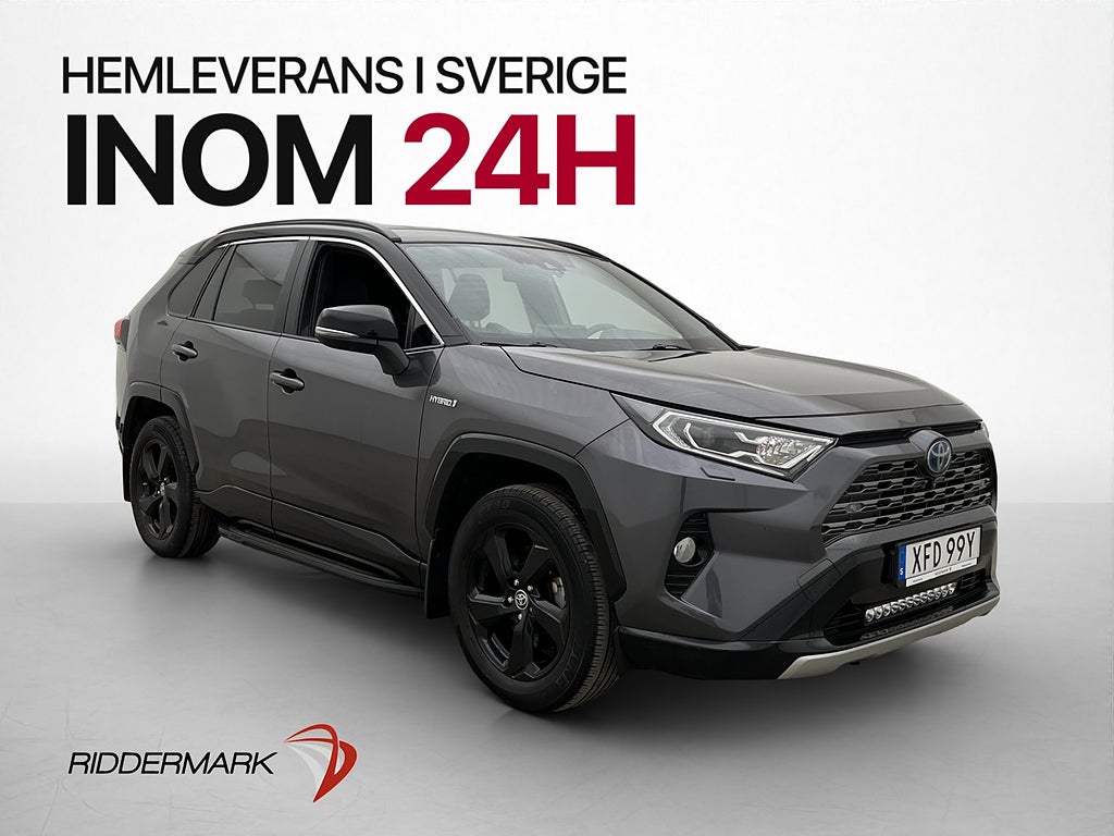 Toyota RAV4 Hybrid AWD-i 222hk Style JBL 360° CarPlay Drag