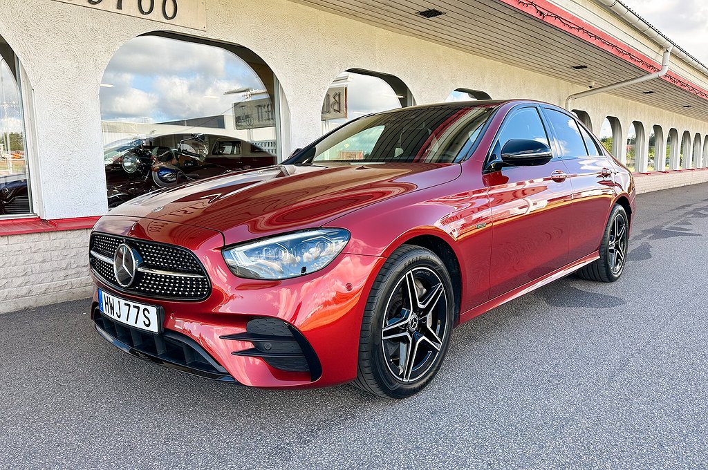 Mercedes-Benz E 300 de Aut AMG *SÅLD* Panorama Plug-in Head-Up NAVI