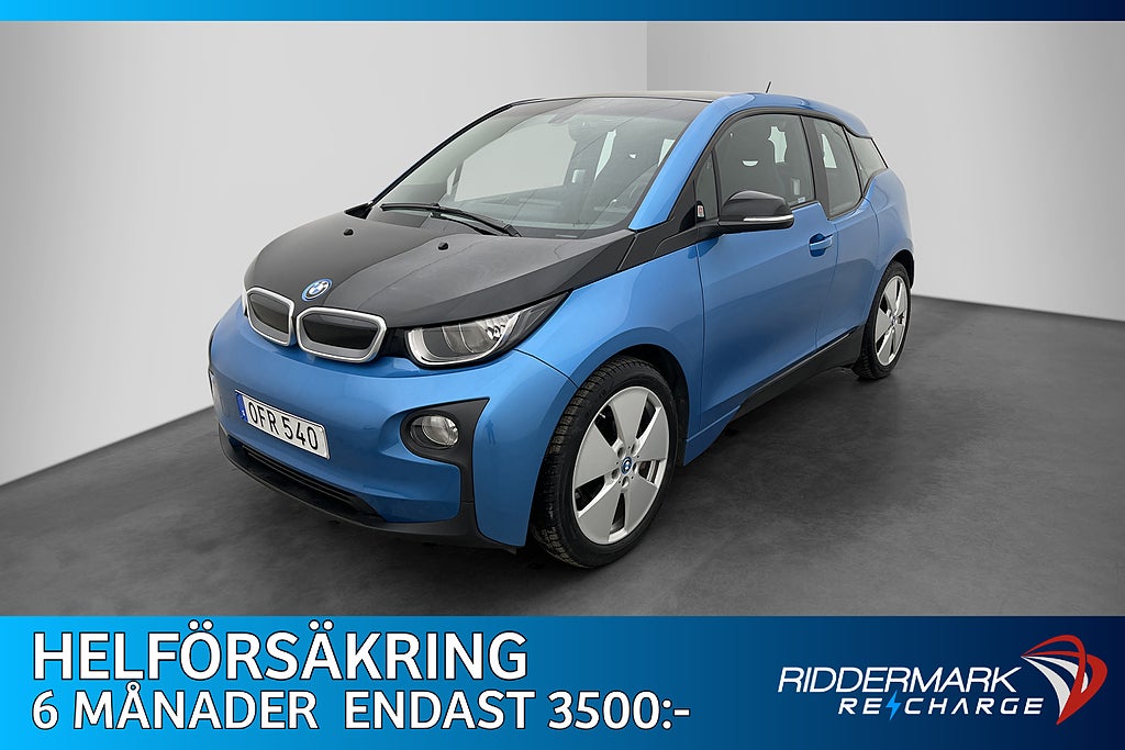 BMW i3 94 Ah 170hk Comfort Värmepump P-Sensorer Farthållare