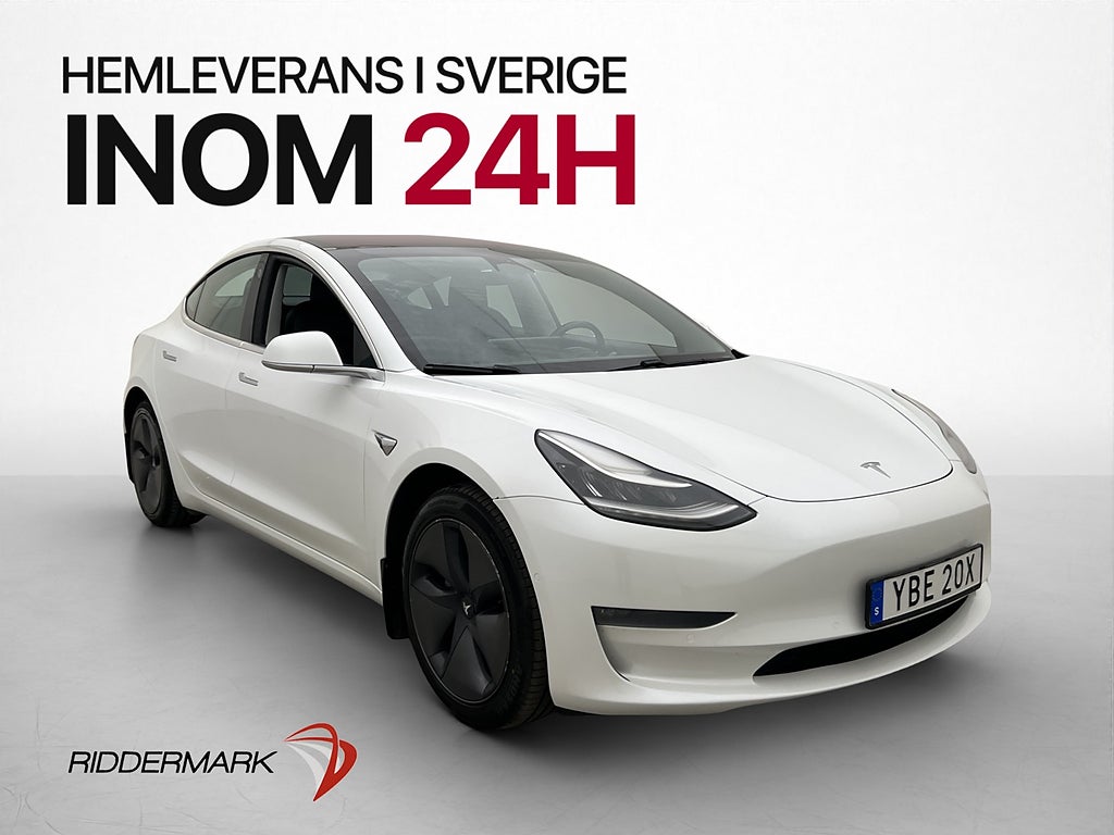 Tesla Model 3 Long Range AWD Pano Skinn B-Kamera AP Navi