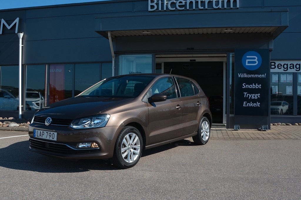 Volkswagen Polo 5-dörrar 1.2 TSI, Bluetooth,  PDC, AC