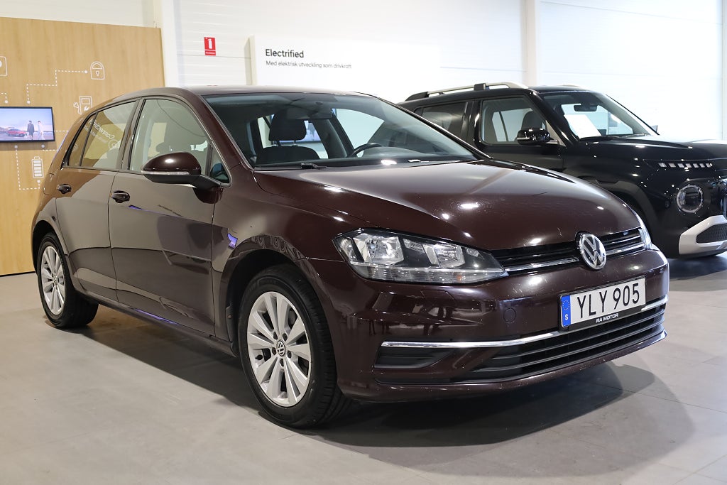 Volkswagen Golf 5-dörrar 1.0 TSI AUT CarPlay Blåtand 2017