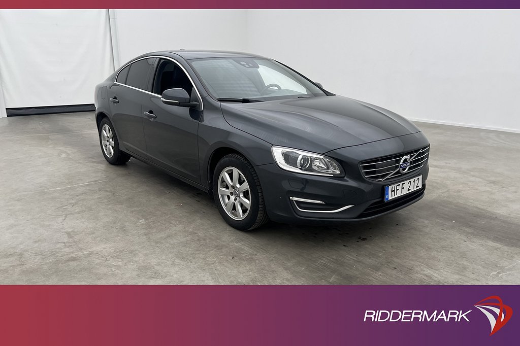 Volvo S60 D3 Momentum VOC D-Värme P-Sensorer Rattvärme Drag