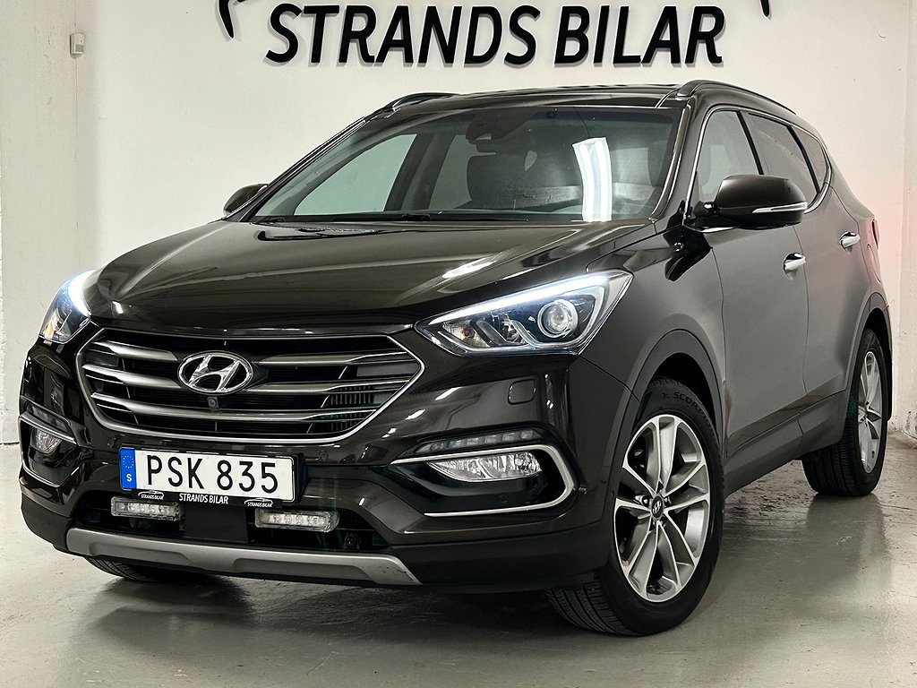 Hyundai Santa Fe 2.2 CRDi 4WD Pano / Kamera / 360° / 1 Ägare