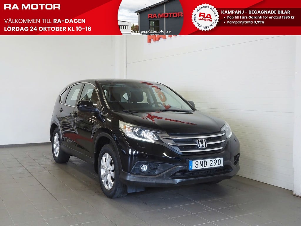 Honda CR-V 2.2 i-DTEC 4WD 150hk Automat Backkamera Dragkrok 2014