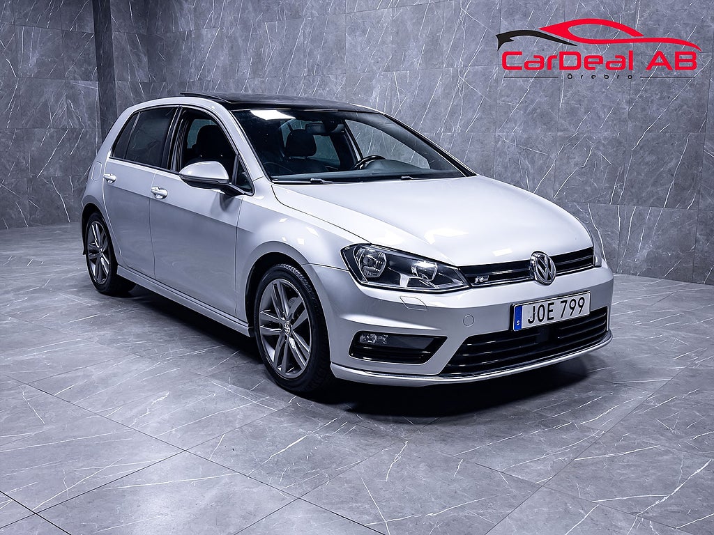 Volkswagen Golf 5-dörrar 1.4 TSI 150hk Panorama Kamera CarPlay Låga mil