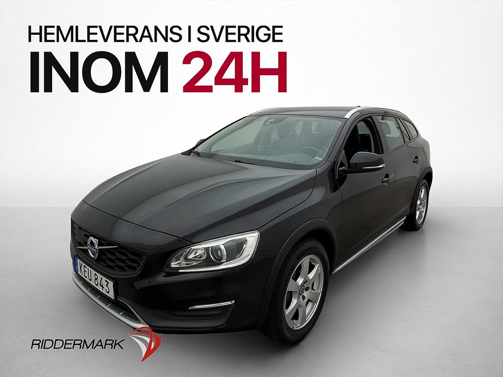 Volvo V60 Cross Country D3 Momentum VOC Värmare Halvskinn