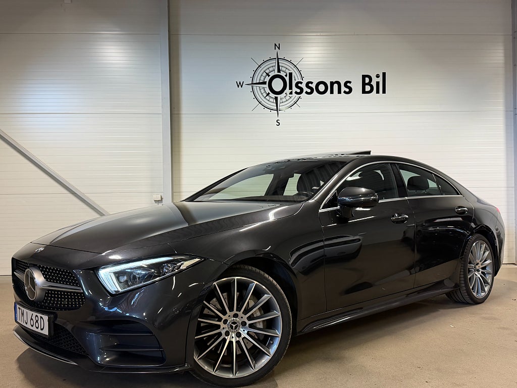 Mercedes-Benz CLS 450 4M AMG Line Drag Burmester 360° Värmare *SESPEC*
