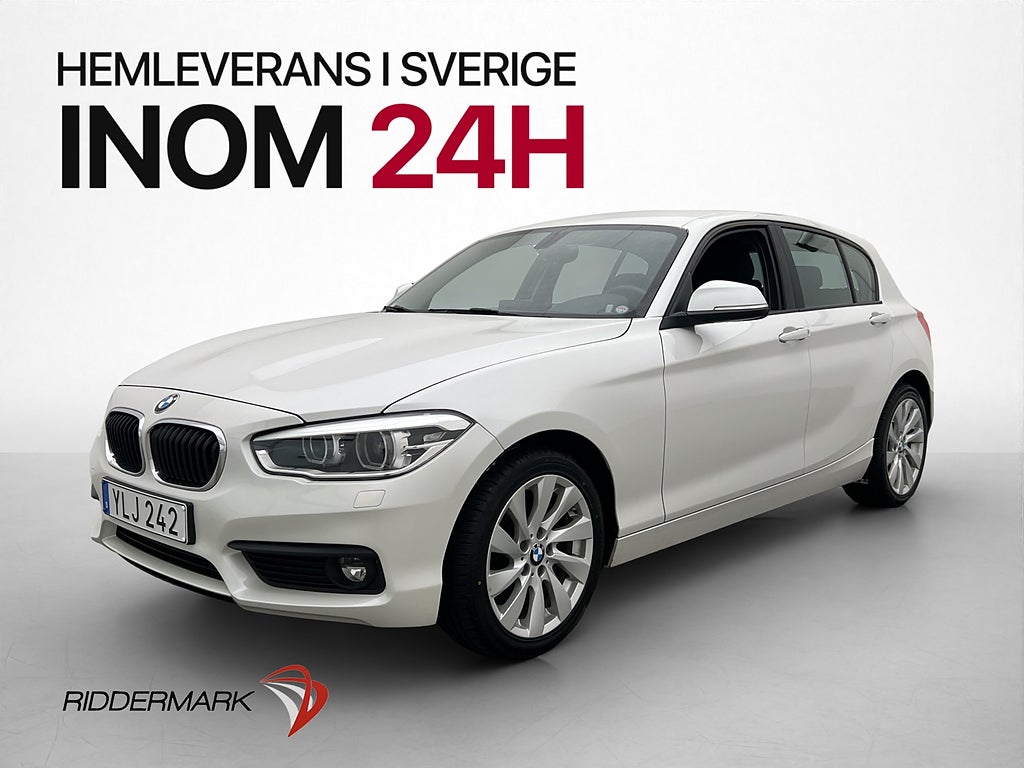 BMW 118I Manuell 136hk Advantage P-Sensorer Farthållare