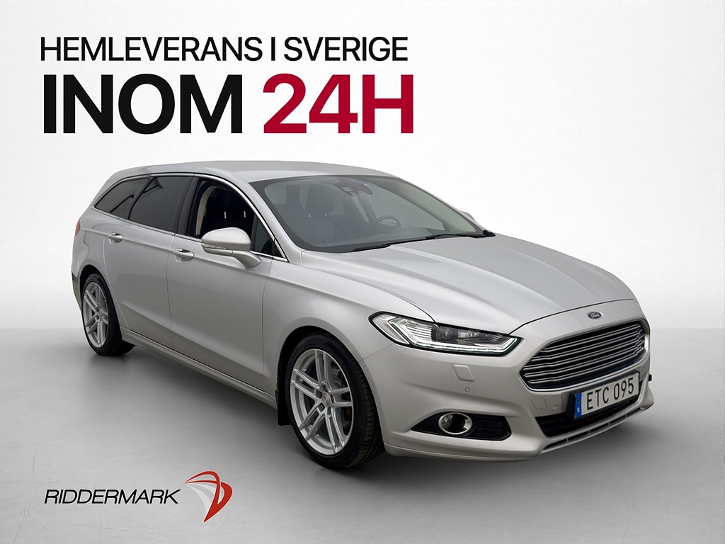 Ford Mondeo Kombi TDCi 150hk Titanium Värmare Elstolar Drag