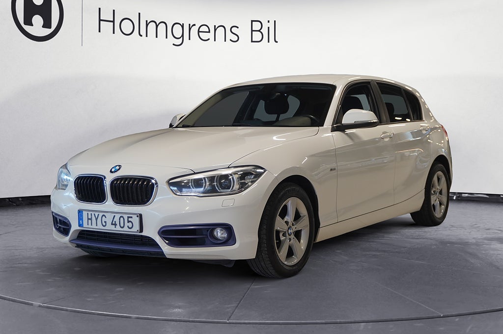 BMW 118 d Ränta 4,99% | Sport Line Automat Navi Rattvärme