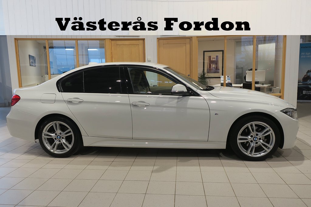 BMW 320 d 190hk M Sport Läder Drag Rattvärme P-Sensorer LED 