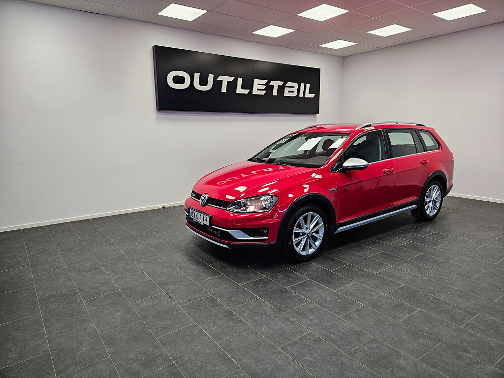 Volkswagen Golf Alltrack 2.0 TDI 184hk 4Motion 4x4 Värmare Backkamera Drag