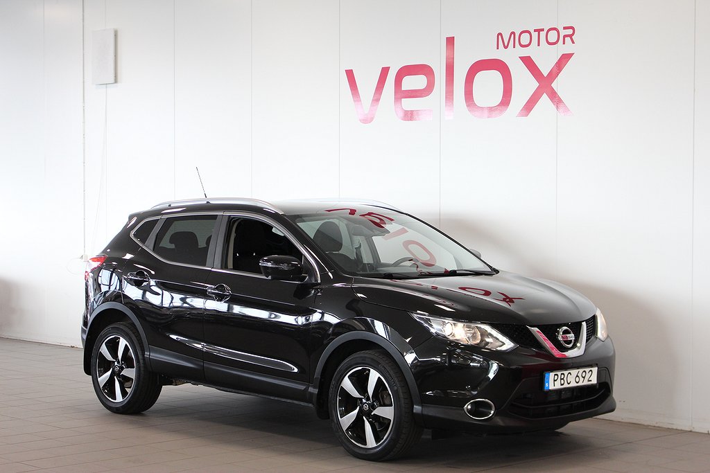 Nissan Qashqai 1.2 DIG-T XTRONIC-CVT 115hk Pano Nav 360