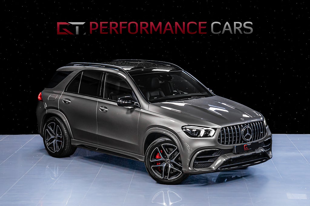 Mercedes-Benz GLE63 S AMG Pano Drag Värmare ACC 21" Bur Luftfjädring Matrix