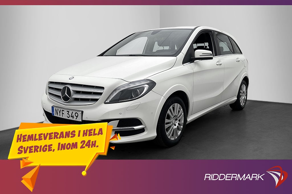 Mercedes-Benz B 200 156hk Style M/K-Värmare Kamera Sensorer
