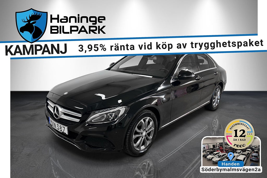 Mercedes-Benz C 220 d 4MATIC 7G-Tronic Plus Euro 6 170hk