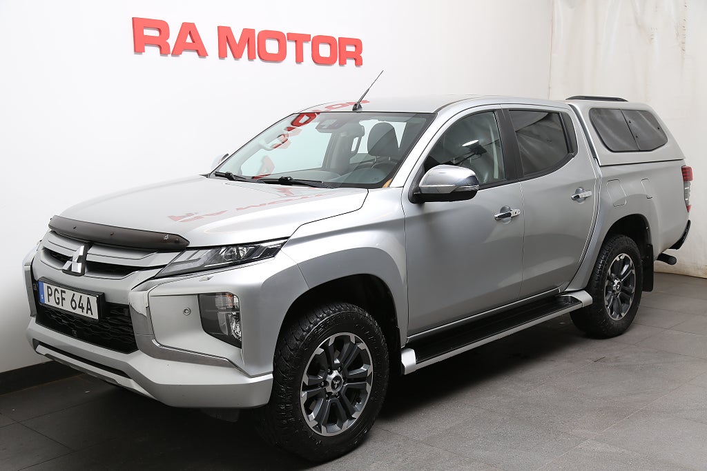 Mitsubishi L200 Dubbelhytt 2,2 Di-D 4WD Premium Kåpa Drag Leasbar 2020