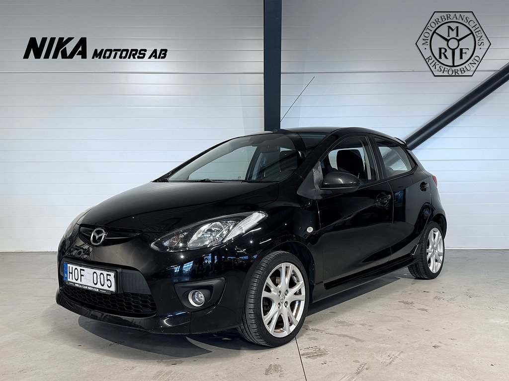 Mazda 2 5-dörrar 1.5 MZR Sport | Farthållare | 