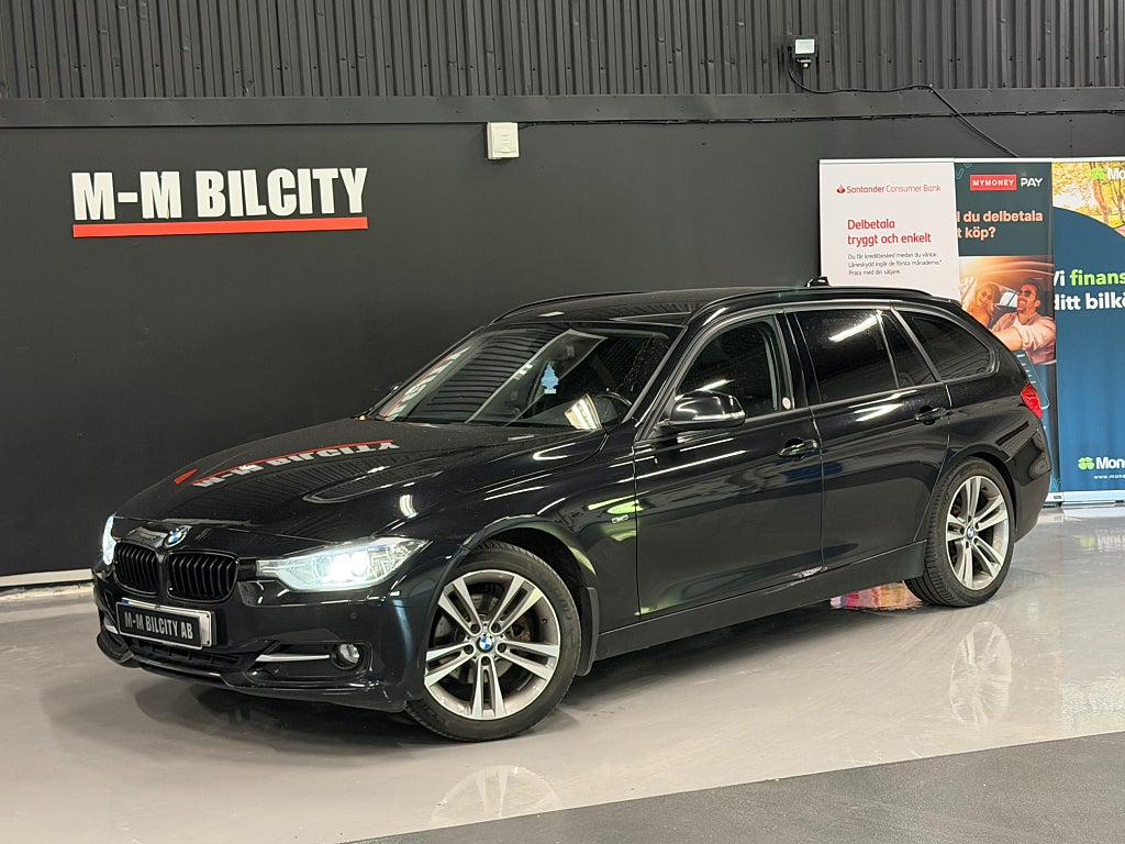 BMW 320D Touring|AUTOMAT|SPORT|DRAG|RATTVÄRME|NYBESS