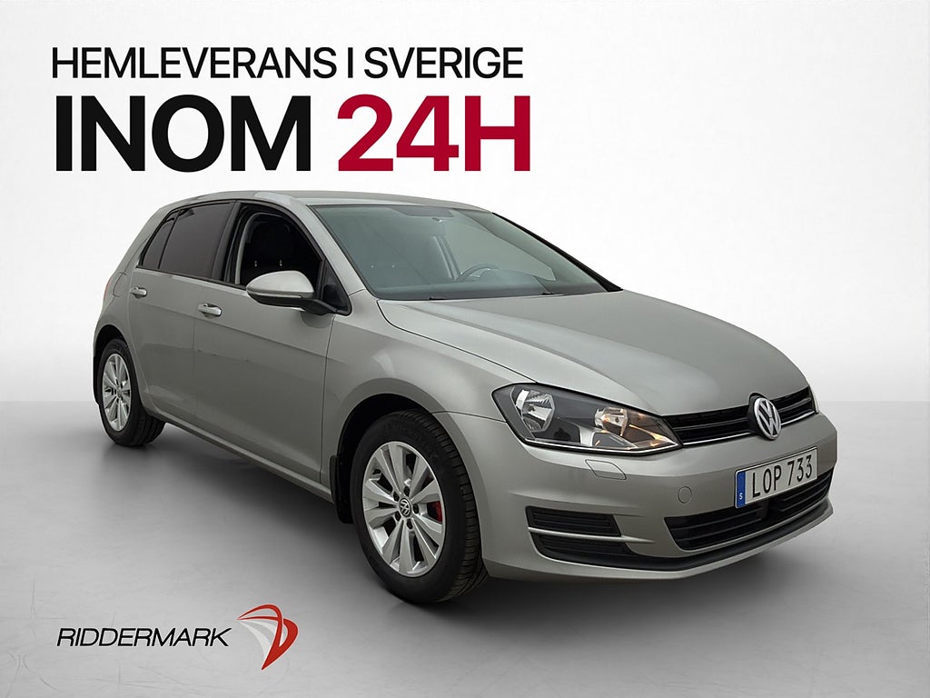 Volkswagen Golf 1.2 TSI 110hk CarPlay Adaptiv-F Två-Brukare