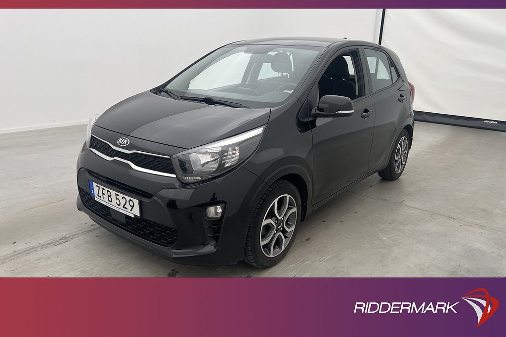 Kia Picanto 1.0 MPI 67hk Advance Kamera CarPlay Rattvärme