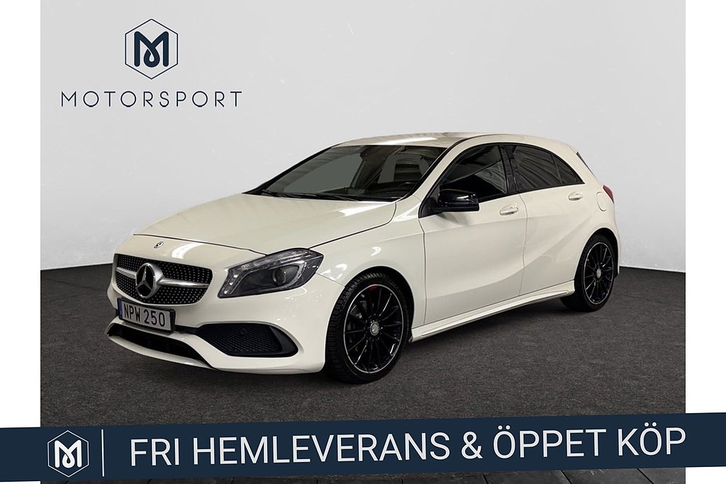 Mercedes-Benz A180 CDI AMG Night-pkt Sportstolar Light-pkt