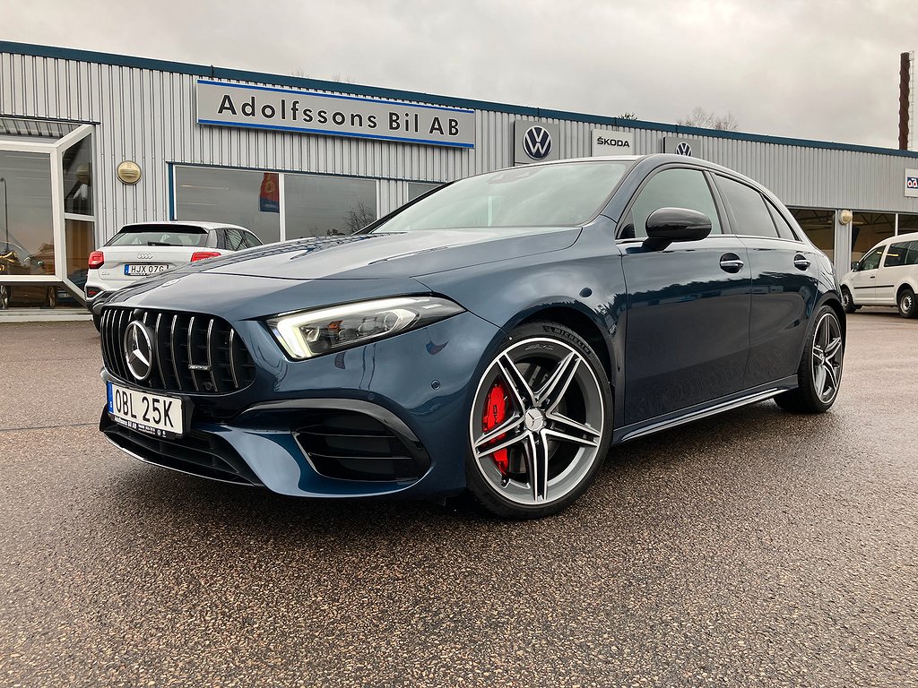 Mercedes-Benz AMG A 45 S 4MATIC+ 421hk (Pano/Burmester/RideC