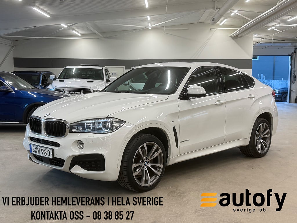 BMW X6 xDrive30d M-SPORT TAKLUCKA D-VÄRM DRAG H/K 4-ZON SE UTR