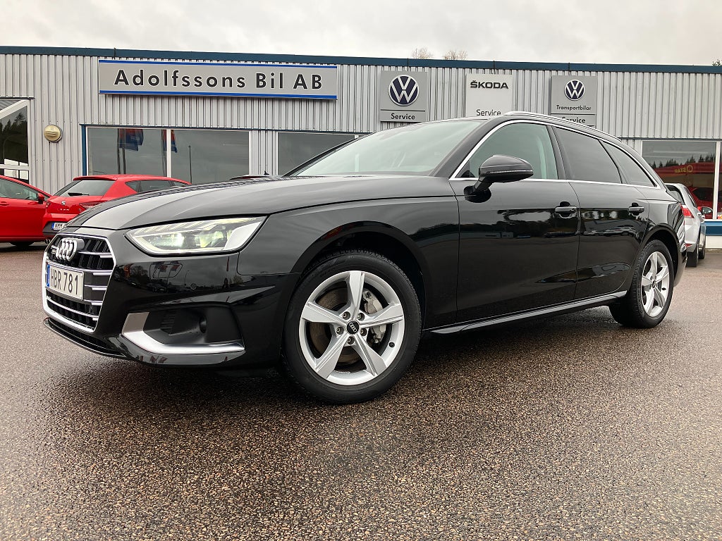 Audi A4 Avant 40 TDI Quattro 204hk S-Tr (Kamera/Drag/Värmare