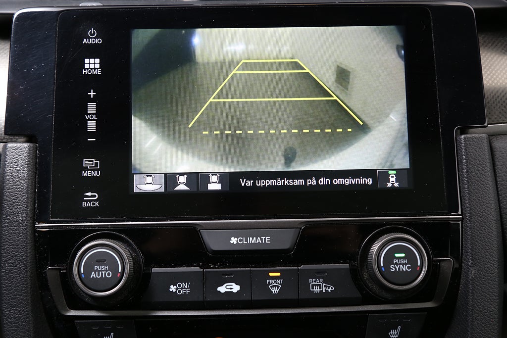 Honda Civic 1,5 i-VTEC Turbo 182hk 5D Panorama Skinn Drag 2017