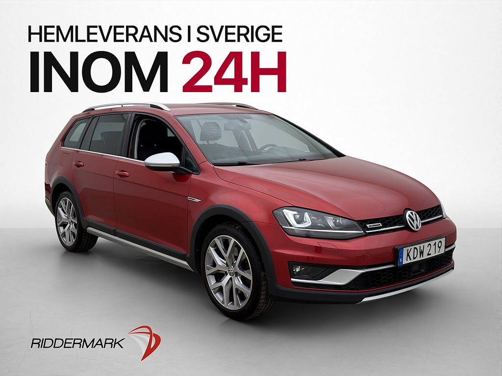 Volkswagen Golf Alltrack 2.0 TDI 4M Värm Kamera CarPlay Drag