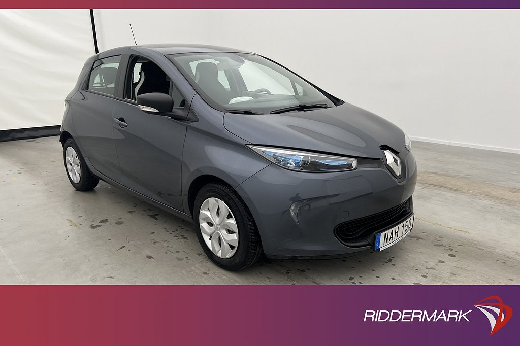 Renault Zoe R90 41 kWh Batterihyra Navi Sensorer Farthållare