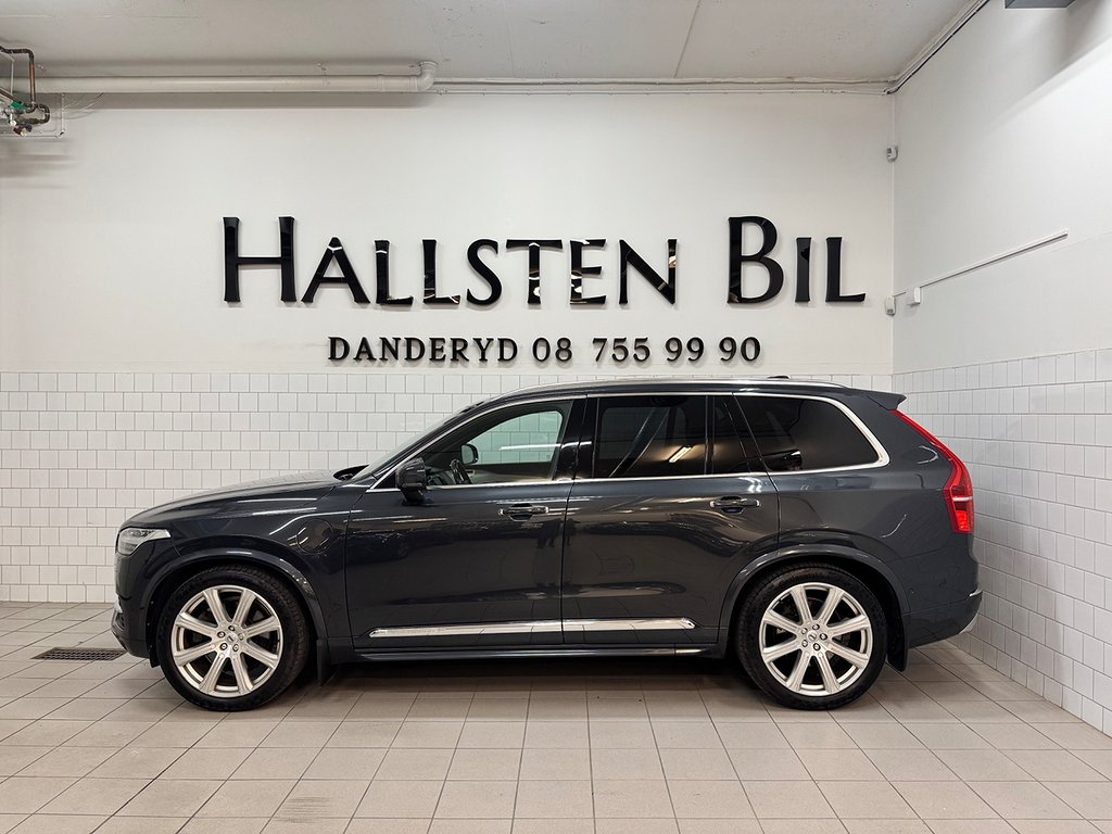 Volvo XC90 T8 TwEn Plug-In AWD Inscription 1Äg SeSpec 7-Sits Svensksåld