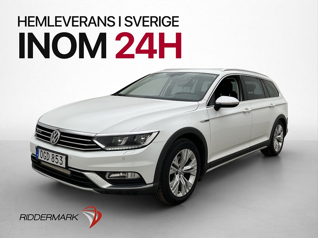 Volkswagen Passat Alltrack 2.0 TDI 190hk 4M Värm Kamera Drag
