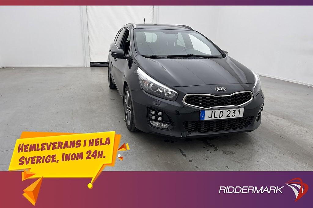 Kia Ceed Sportswagon 136hk GT-Line Kamera Navi Rattvärme