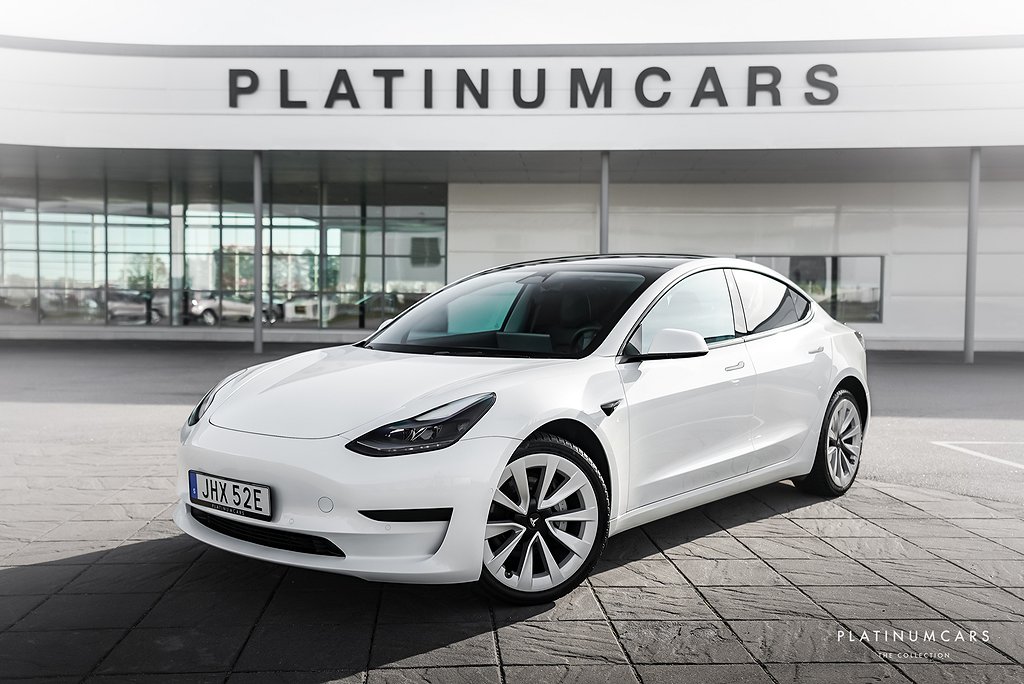 Tesla Model 3 Standard Range 283hk 2022 / Pano / Värmepump