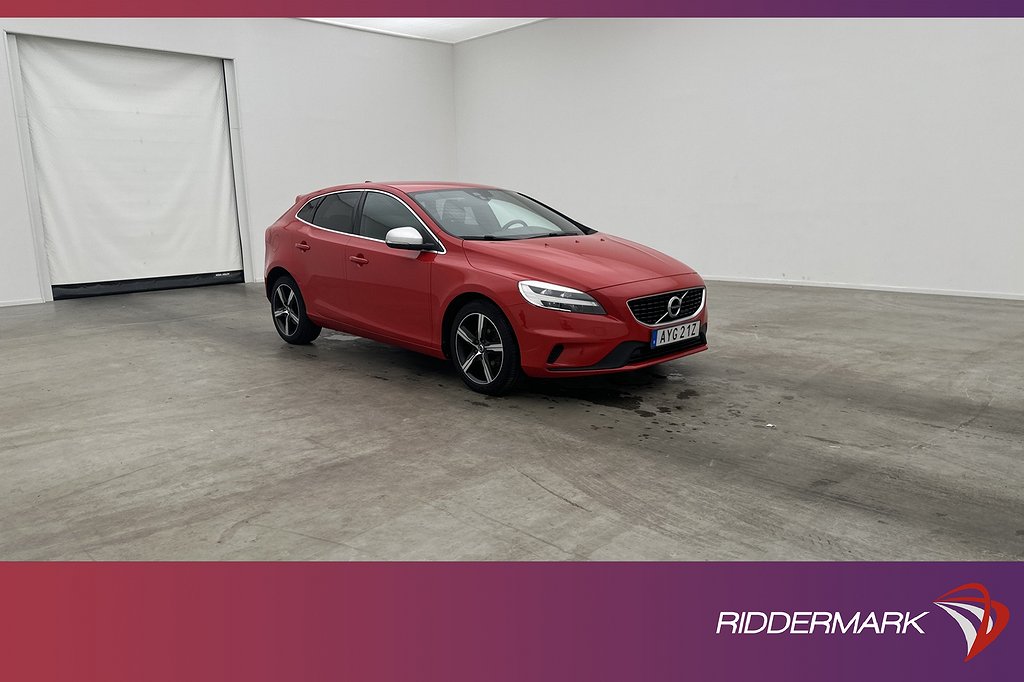 Volvo V40 D3 150hk R-Design VOC Värmare Kamera Farthållare