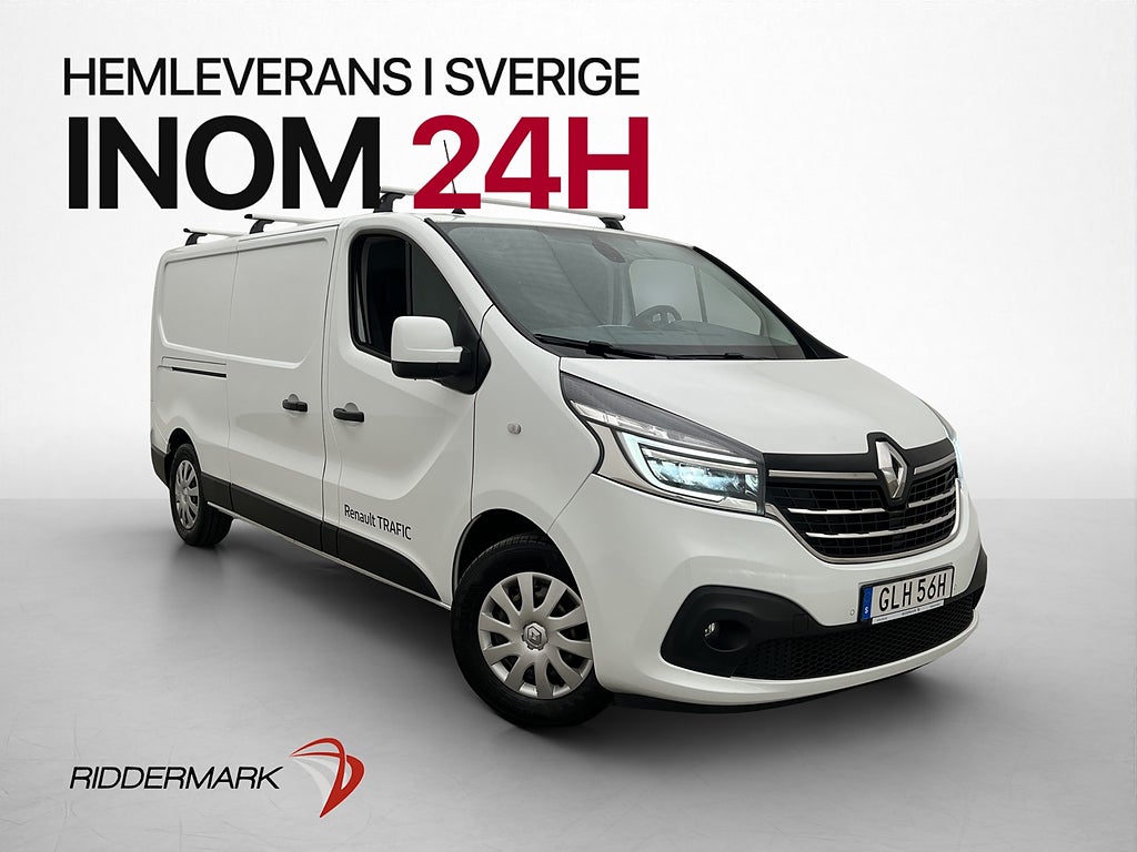 Renault trafic L2 145hk Värm LED Drag 2xDörr Kamera V-Inredd