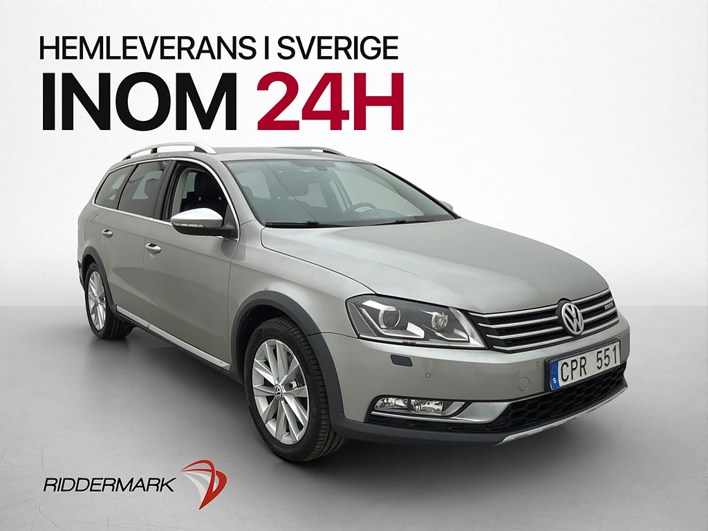 Volkswagen Passat Alltrack TDI 177hk Skinn Värm Kamera Drag