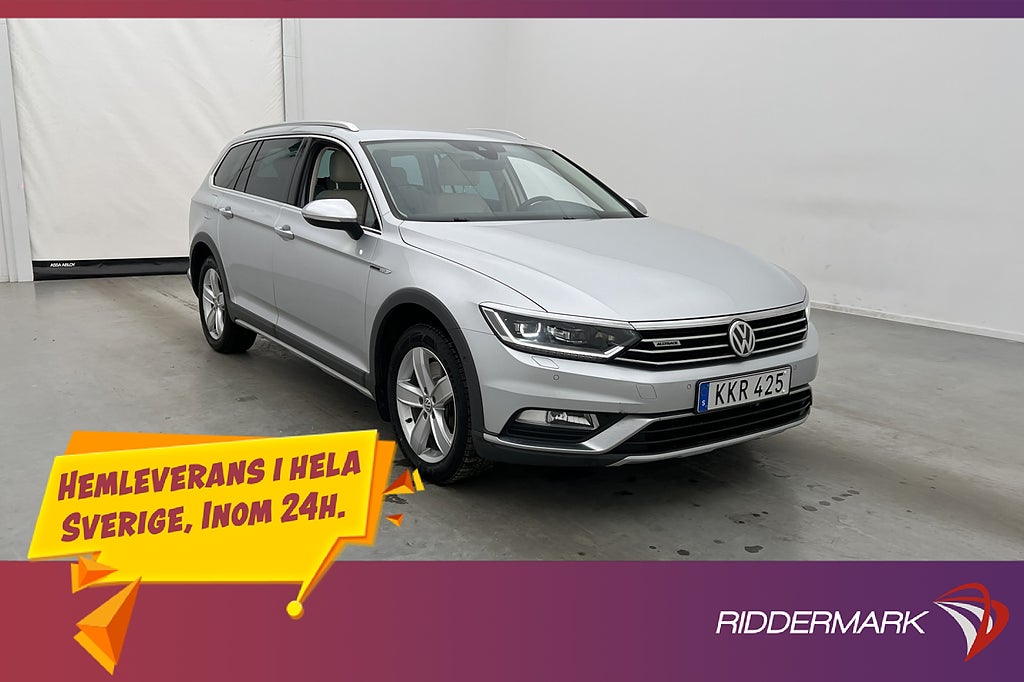 Volkswagen Passat Alltrack 2.0 TDI 4M Cockpit Värm Läder Nav