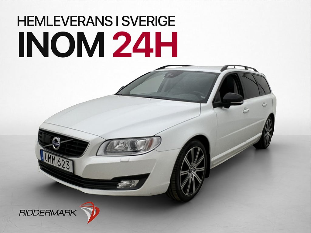 Volvo V70 T4 Classic Sport Dynamic Skinn Värm 1-ÄGARE 190hk