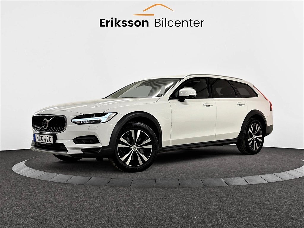 Volvo V90 Cross Country B4 AWD 197hk Geartronic 360°/D-värm/Drag/Blis/Eu-6